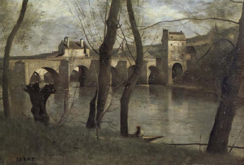 Corot Camille The bridge of Mantes china oil painting image